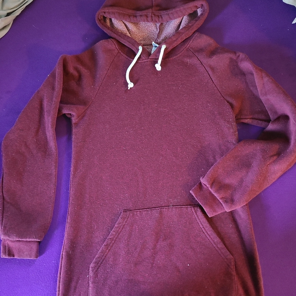 Long Maron American Apparel Hoodie